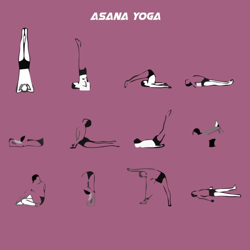 Asana yoga icon