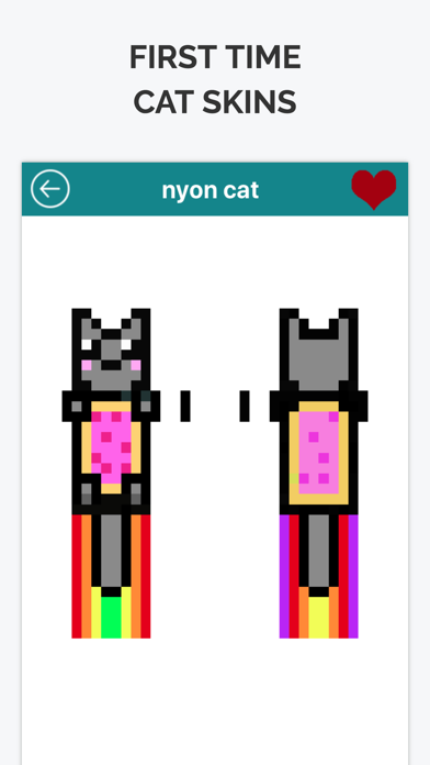Cat Skins for Minecraft PEのおすすめ画像1
