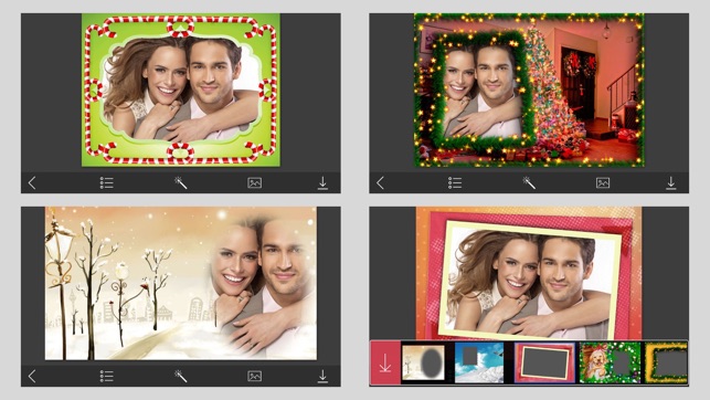 Christmas Jingle bell HD Photo Frame - F