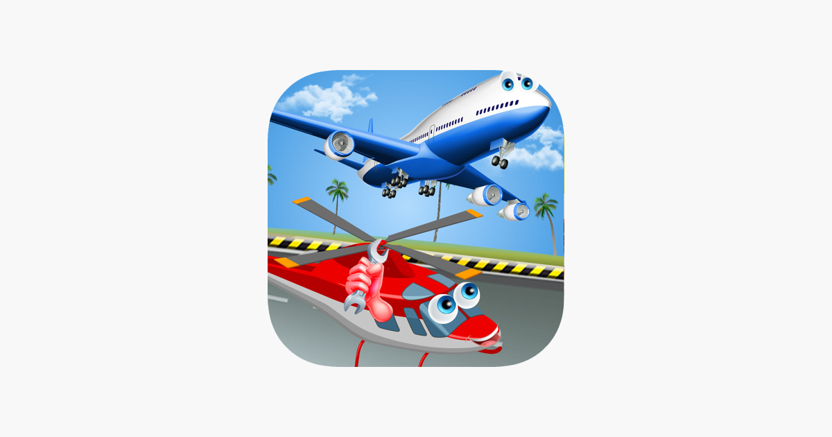 Αεροπλάνο προσομοιω εργοστάσιο & μηχανικός παιδικά στο App Store