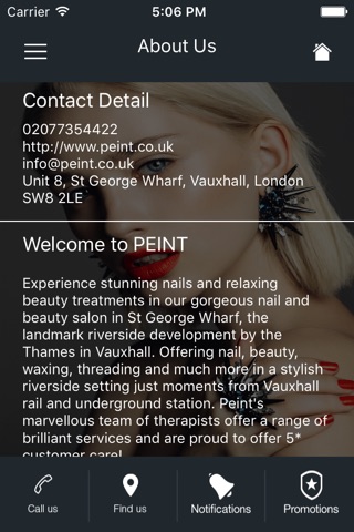 PEINT - Nail and Beauty salon in Vauxhall London screenshot 3