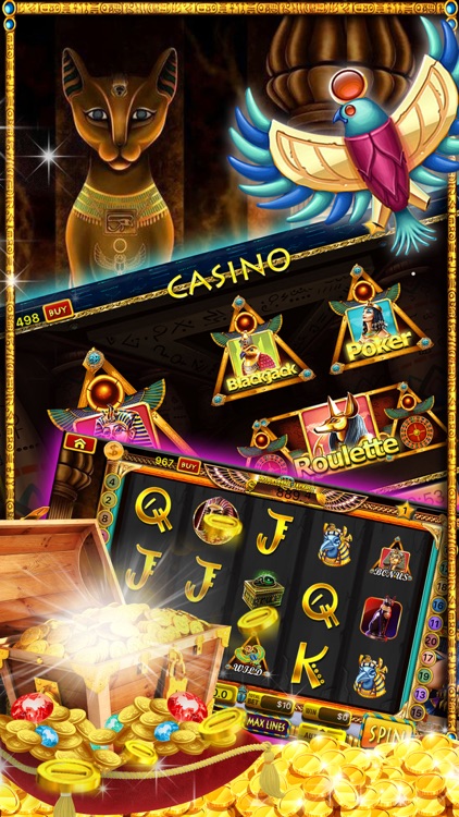 'A New Riches of Ramses Slots:  Mystics Reels!