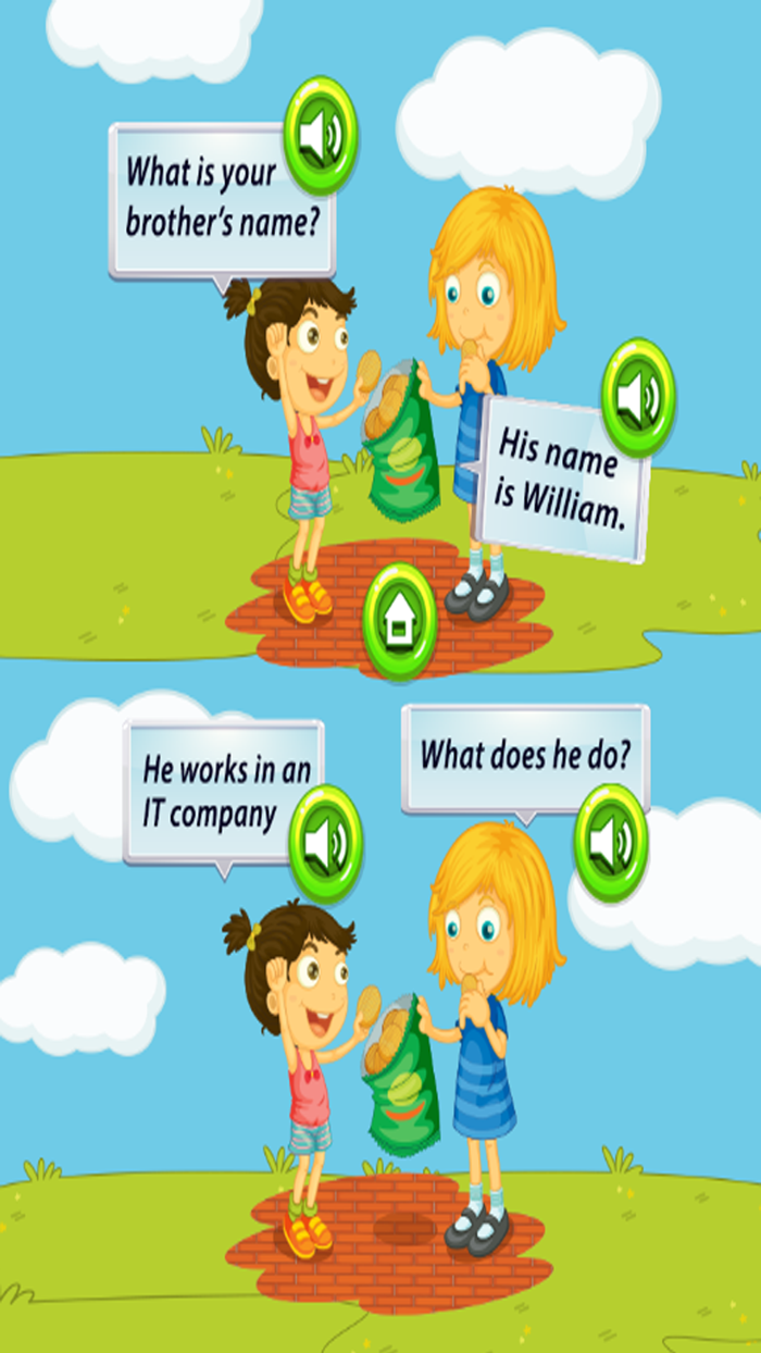 Conversation EnglishEducation game for Kids