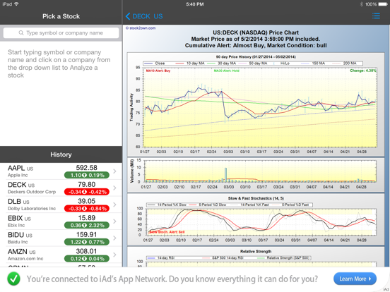 Screenshot #6 pour Stock Value Analyzer Lite