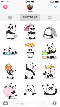 Lemonade stickers for iMessage screenshot 1