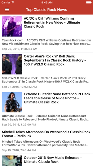 Classic Rock Pro - Songs, Radio & News(圖5)-速報App
