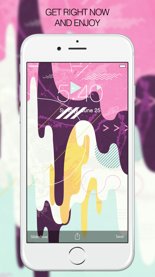 #5. Abstract Backgrounds – Abstract Painting & Drawing (iOS) 由: Rise Up Labs
