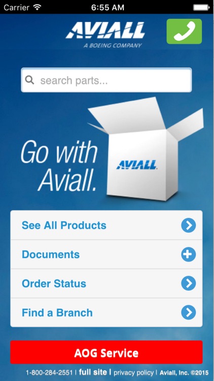 Aviall Mobile App