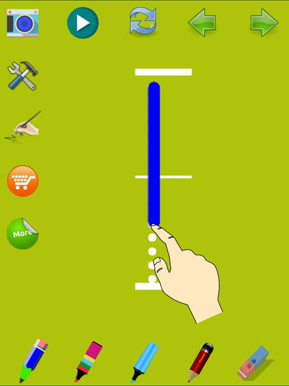 Trace Letters Level 7 Number iPad screenshot