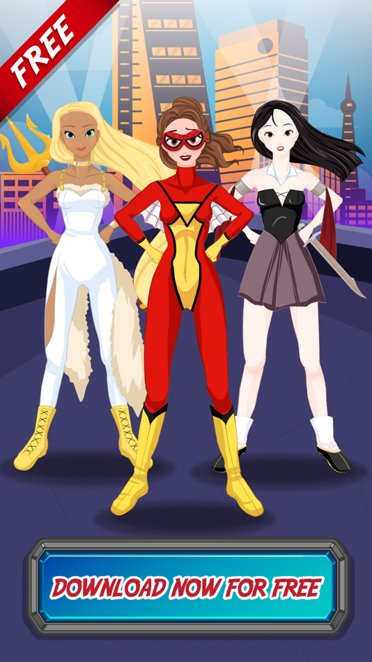 Super Hero Girl Beauty DressUp : Frenzy Games Free - 2.0 - (iOS)