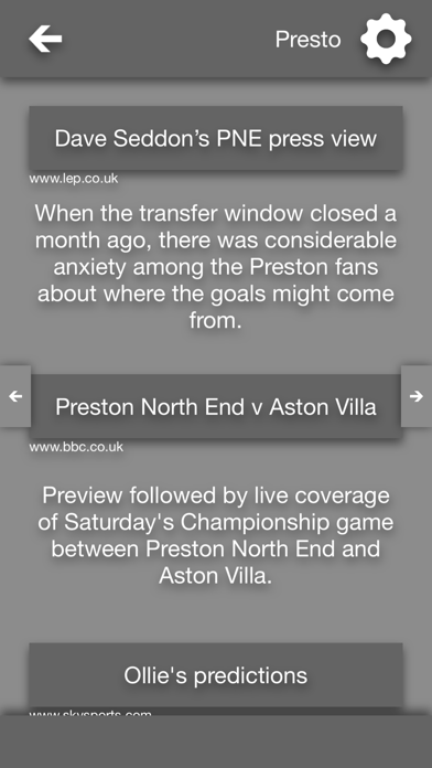Screenshot #2 pour All The News - Preston North End Edition