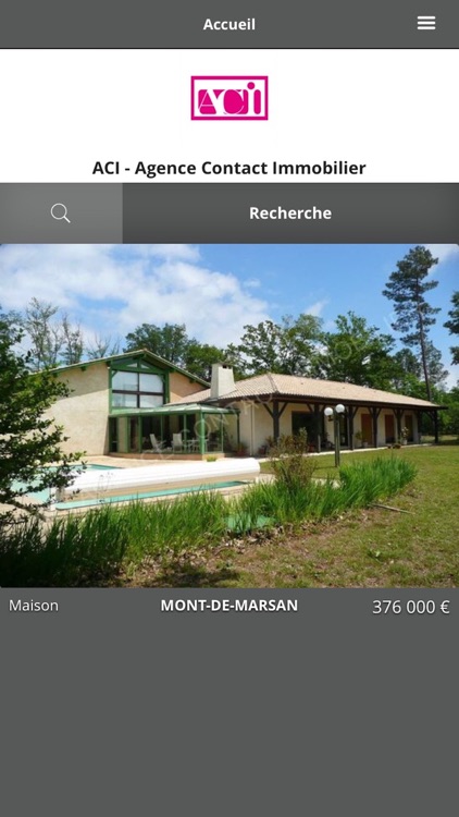 ACI - Agence Contact Immobilier