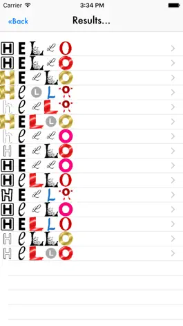 Game screenshot FunnyFonts-The Art of Alphabet hack