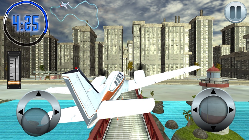 #5. Real Pilot Flight Simulation: Drive Airoplane 3D (iOS) By: MUHAMMAD PARWANA