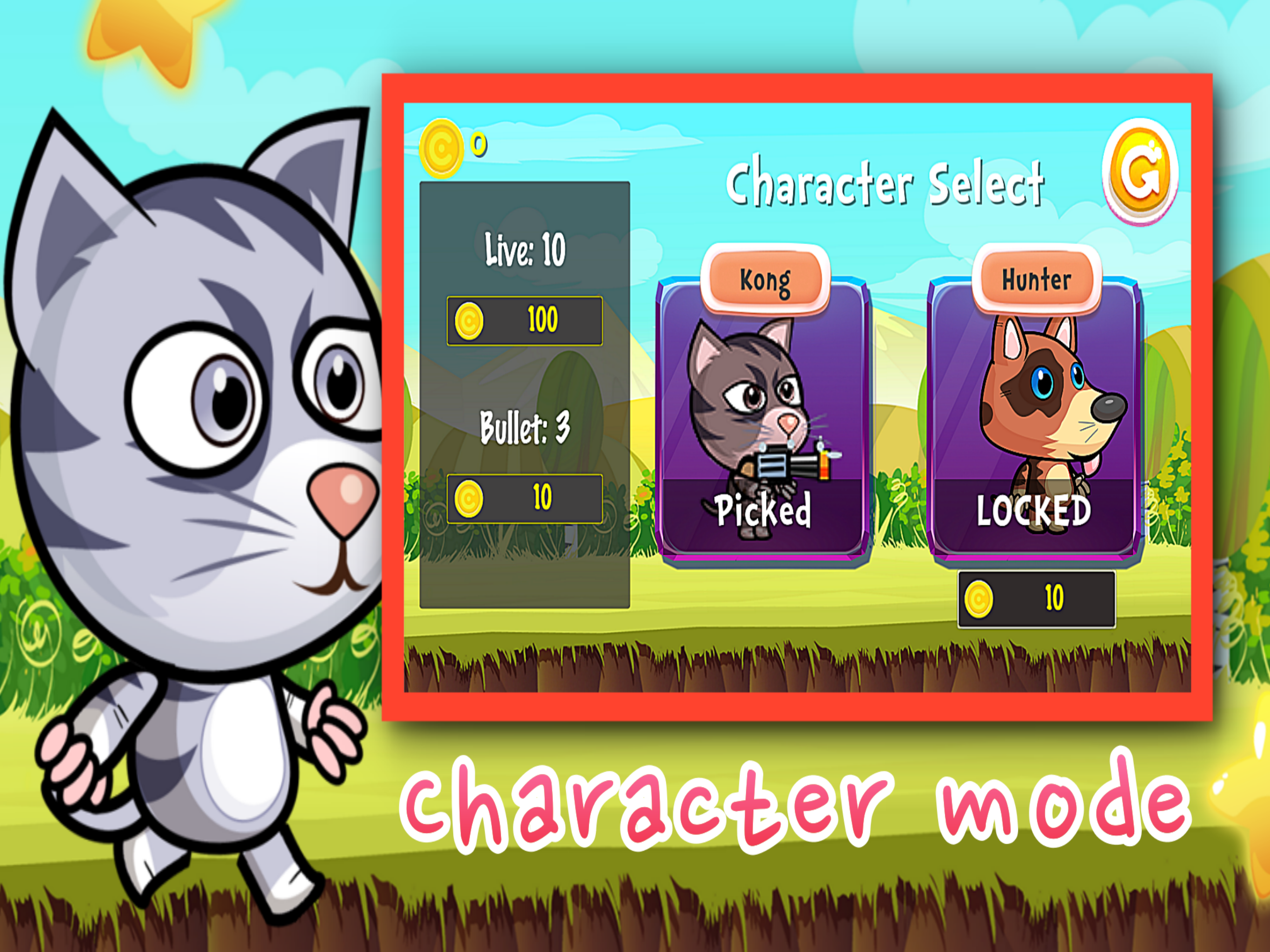 Super My Cat Hero : A Funny Fight adventure game for kids