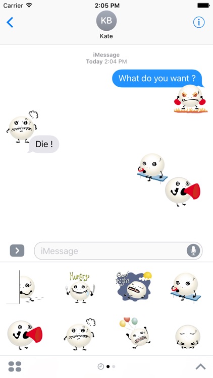 Smiley Monster Stickers