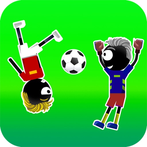 Stickman Soccer Physics - Fun 2 Player Games Free Icon
