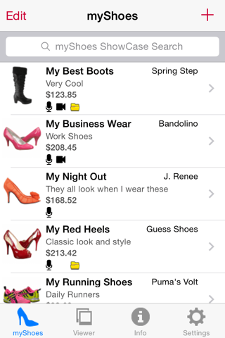 myShoes screenshot 2