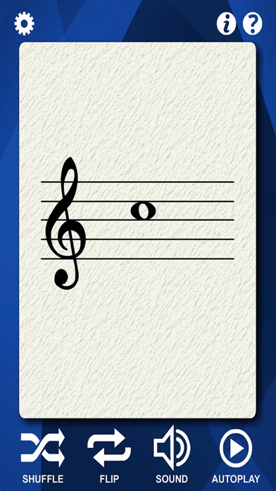 Screenshot #1 pour Flute Flash Cards