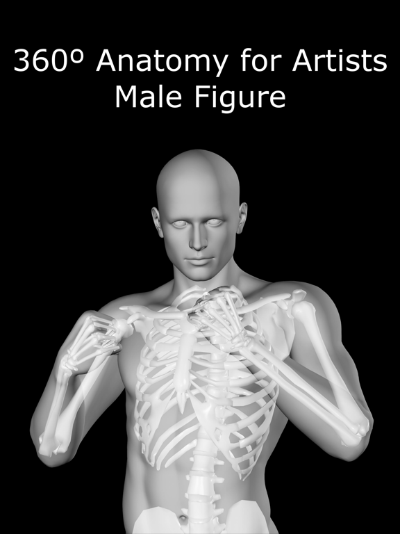 360 Anatomy for Artists HD: Male Figureのおすすめ画像1