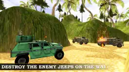 Game screenshot Army War jeep simulator & Shooting Battle Sim apk