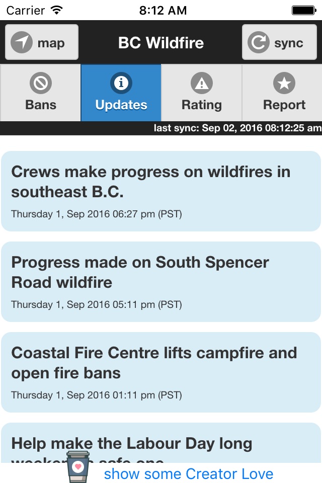 BC Wildfire screenshot 2