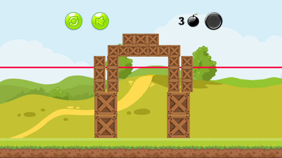 #4. Bomb Block Dude (iOS) 由: Alongkorn Wongvisate