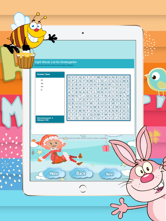Screenshot #6 pour Sight Words Games: Vocabulaire anglais pour les en