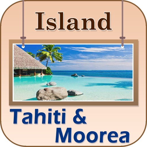 Tahiti Moorea Island Offline Map Tourism Guide