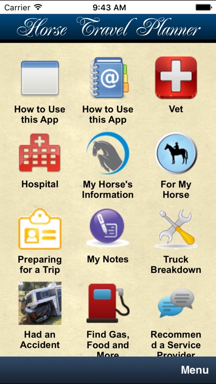 Horse Travel Planner