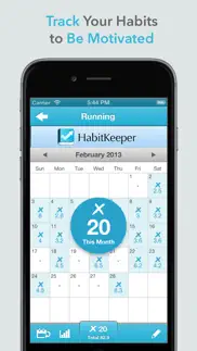 habit keeper - habits tracker iphone screenshot 1