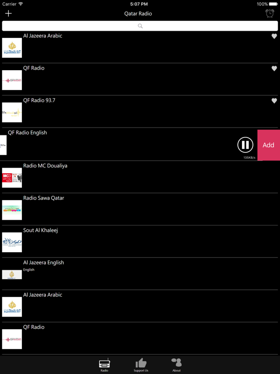 Qatar Radio Online Stations iPad screenshot 4 - Entertainment app