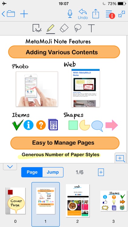 MetaMoJi Note - note taking and PDF annotation app