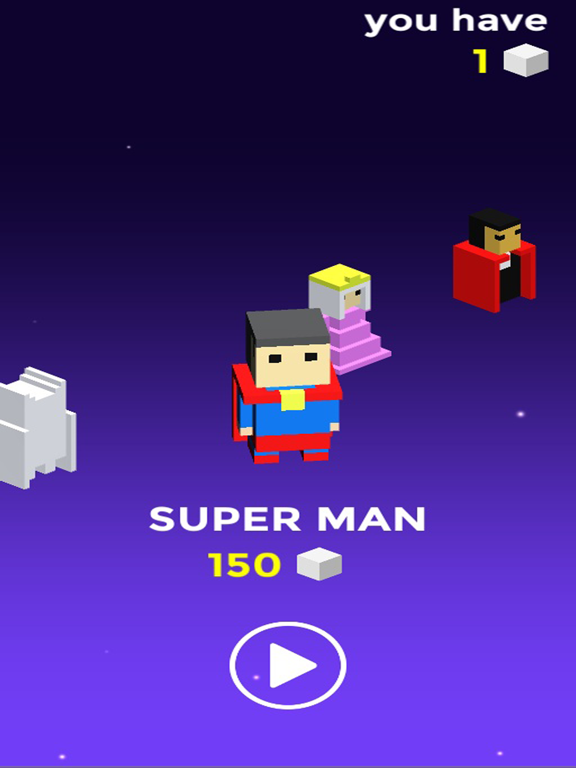 Screenshot #5 pour Superhero Cube Jump: Path Color Block Jeux