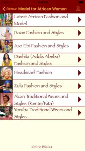 African Fashion & Model Women screenshot #1 for iPhone