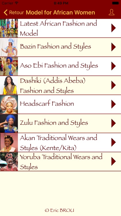 African Fashion & Model Women