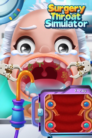 Throat Surgery Simulator - Free Doctor Game screenshot 3