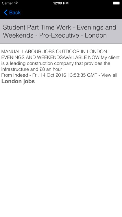 London Jobs Search screenshot-3