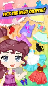 Chibi Princess Maker - Cute Anime Creator Games screenshot #3 for iPhone