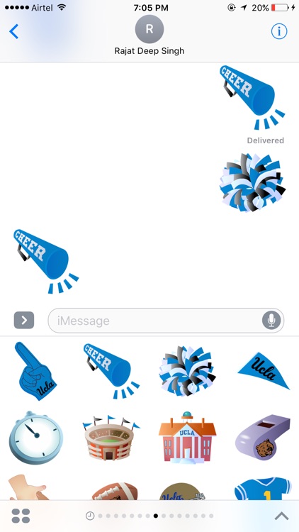 UCLA Athletics Stickers