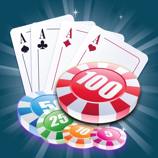 Black jack 21! Free Poker-style Blackjack game Icon