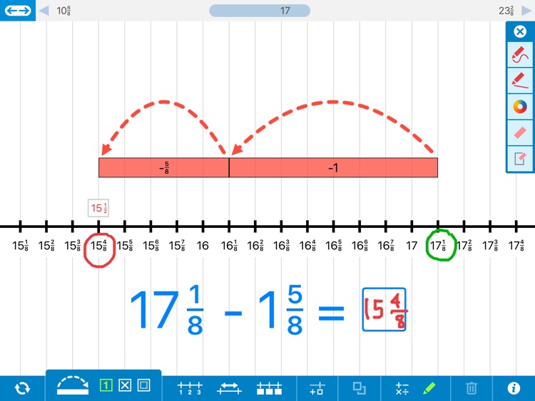 Number Line, by the Math Learning Center