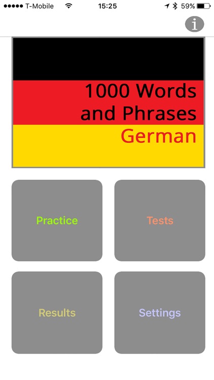 1000 Words and Phrases - German screenshot-0