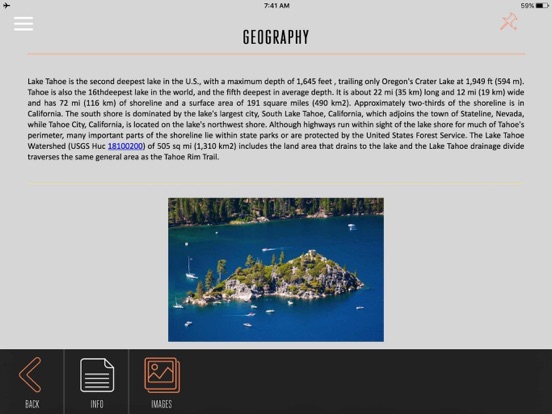Screenshot #6 pour Lac Tahoe