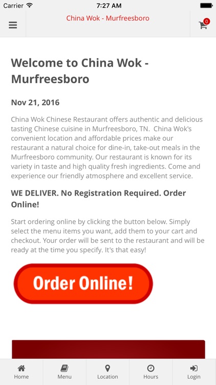 China Wok - Murfreesboro