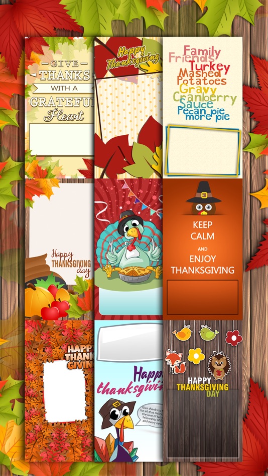 Thanksgiving Invitations and Greeting Card.s - 1.0 - (iOS)