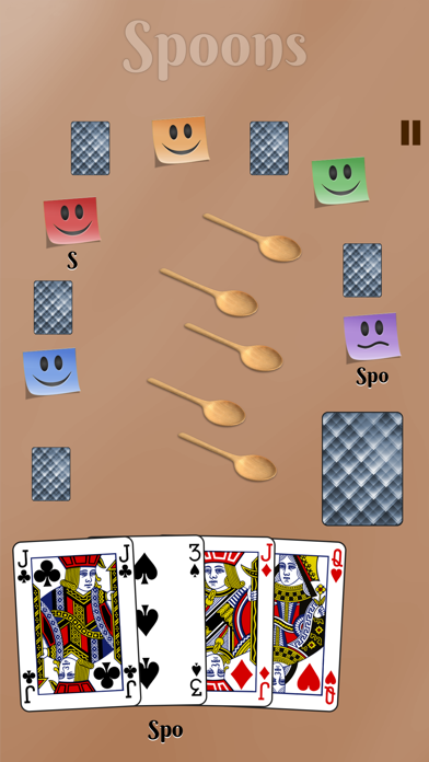 Spoons Card Game screenshot 1