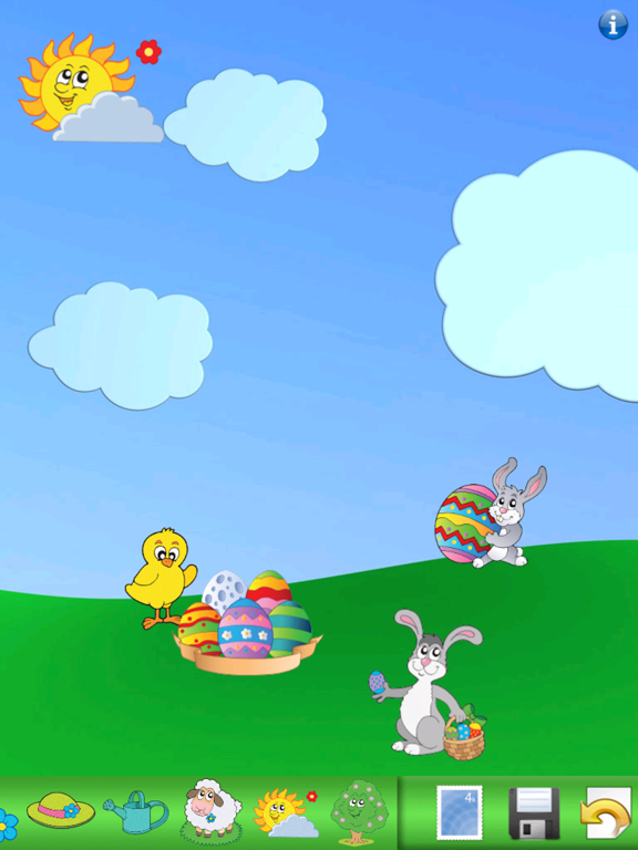 Easter Sticker Book! iPad screenshot