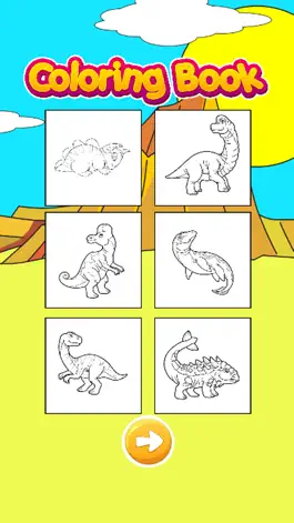 Game screenshot Dinosaur Planet Coloring Book Pages Kids & Adults apk