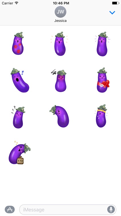 Say It With Eggplants